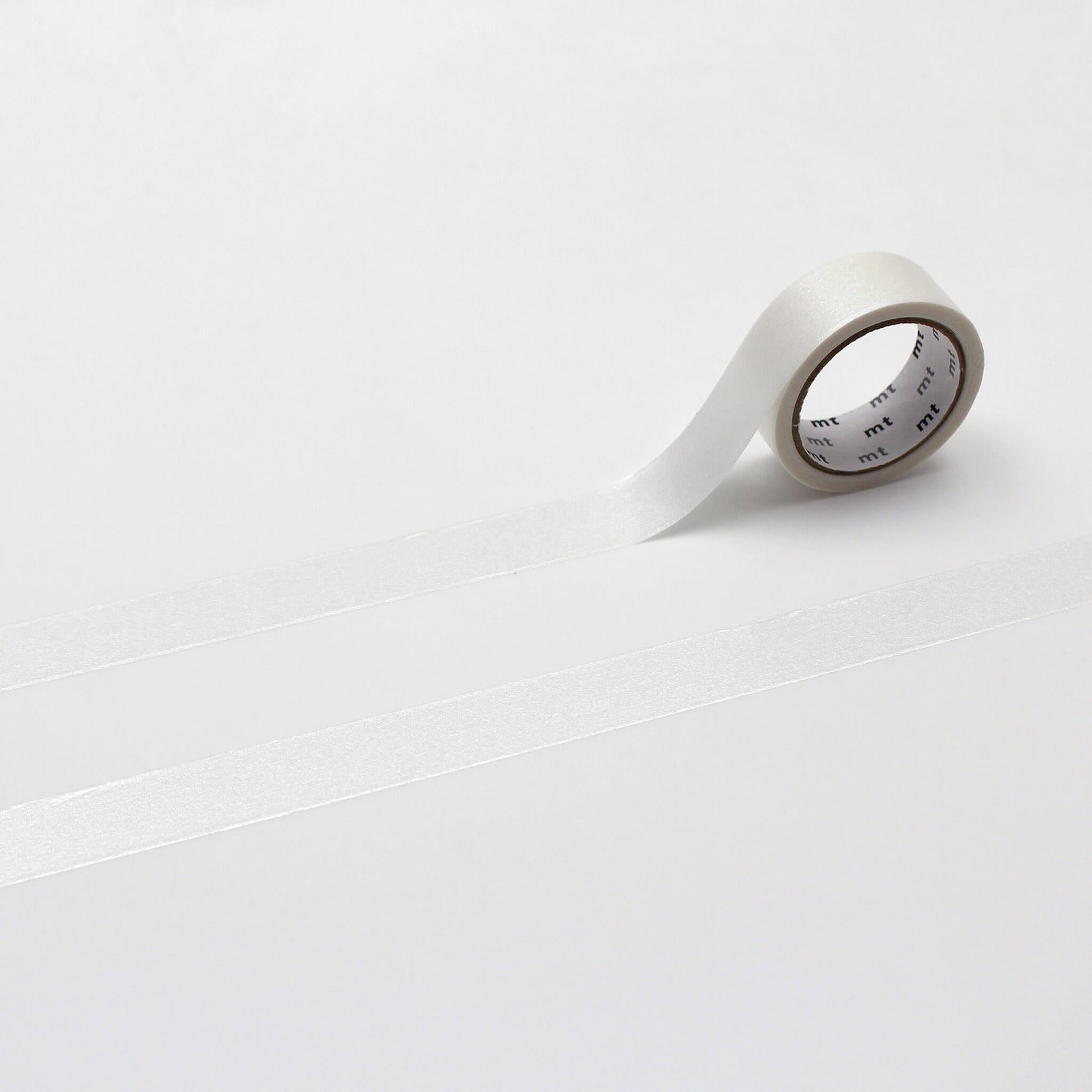 mt basic Washi Tape - Silky White [15mm] - Washi Tapes