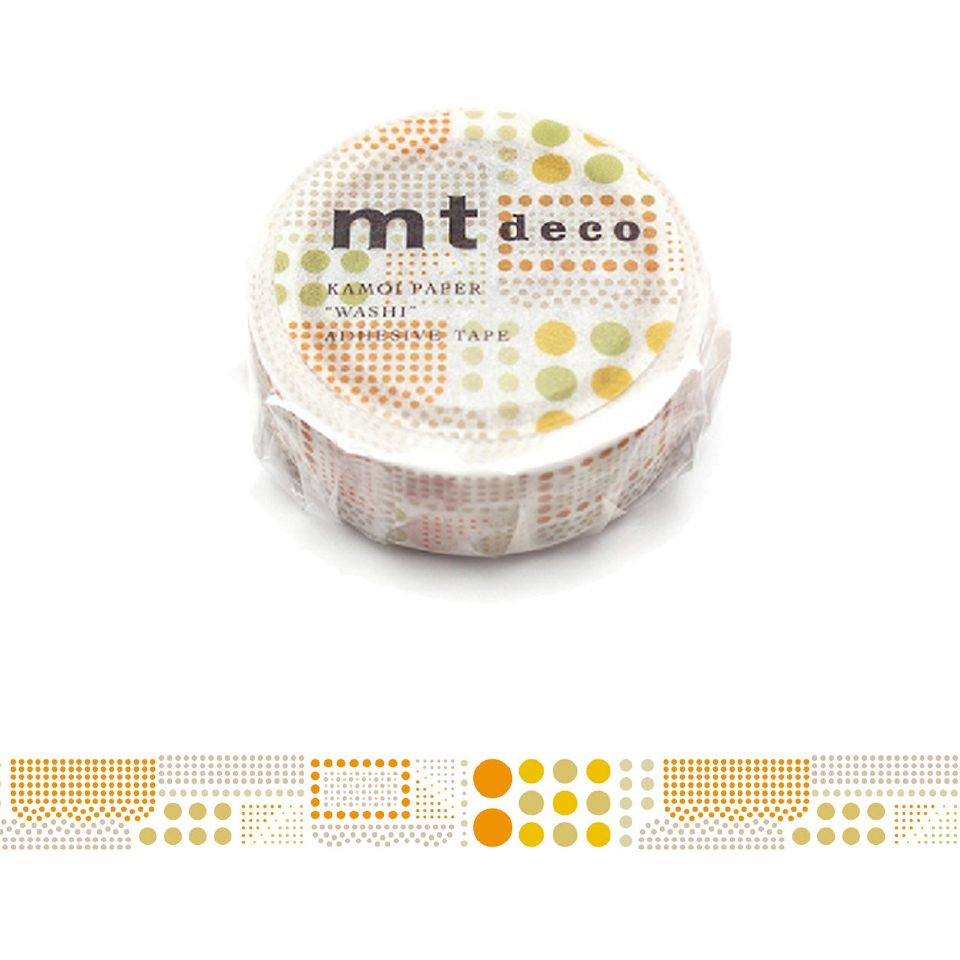 MT Basic Washi Tape - Various Dots [15mm Width] - Washi Tapes