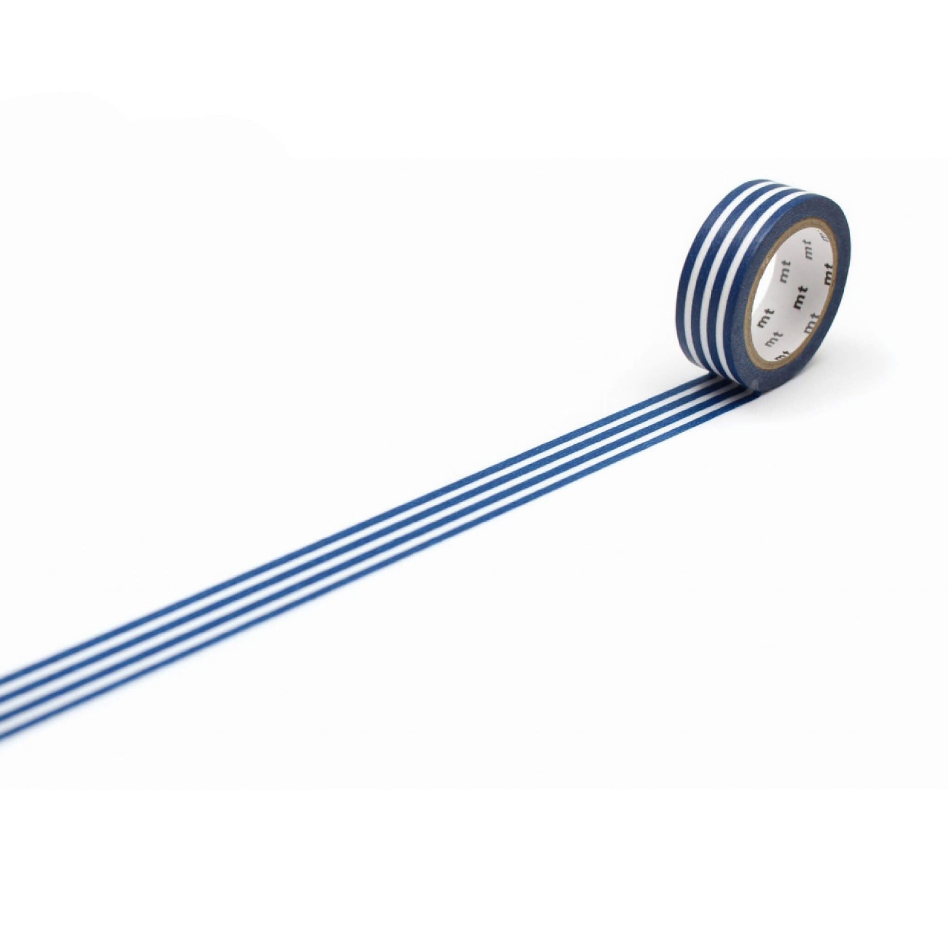 mt deco Washi Tape - Border - Indigo [15mm] - Washi Tapes