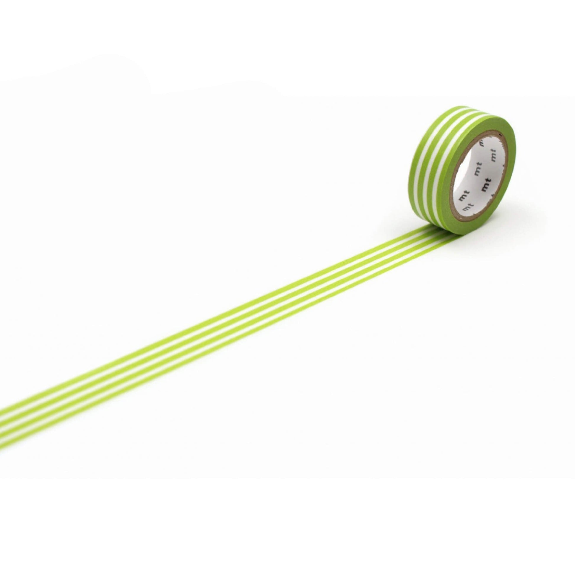 mt deco Washi Tape - Border - Kiwi [15mm] - Washi Tapes