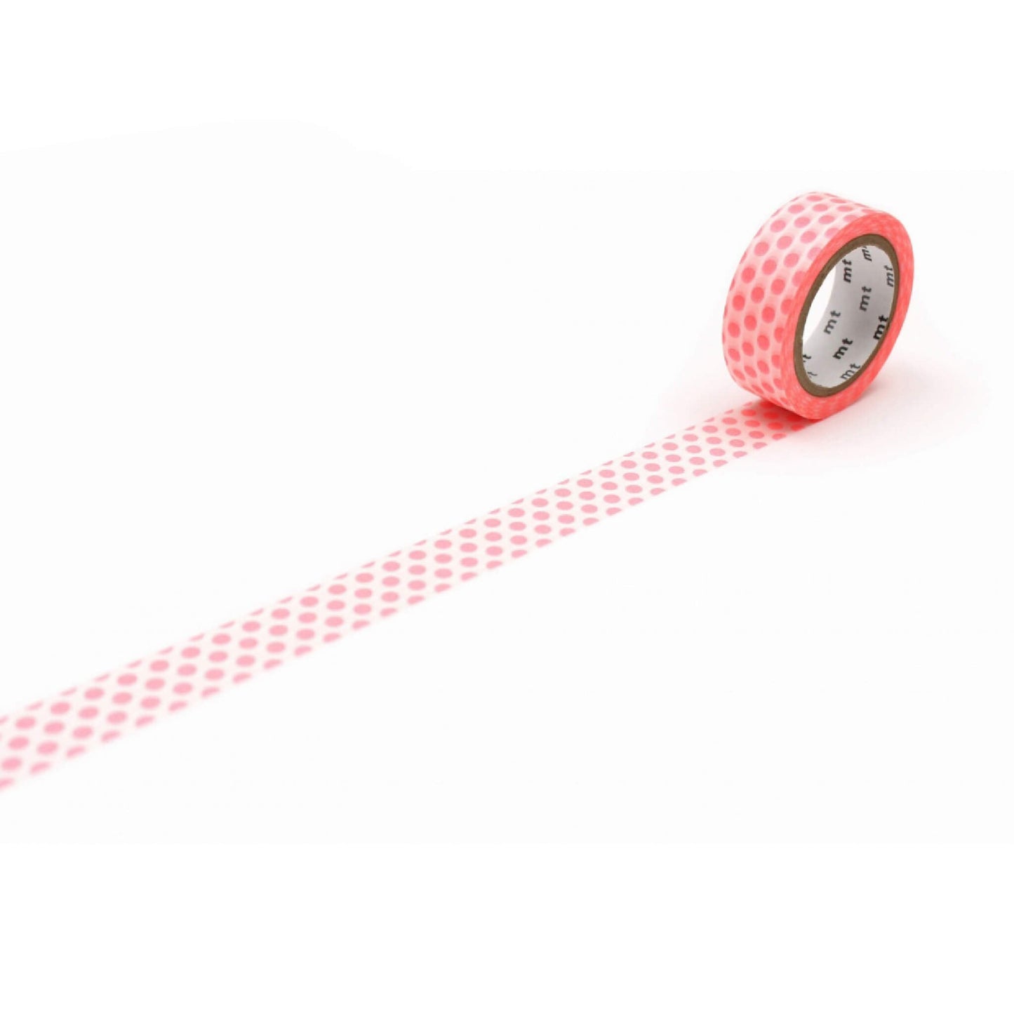 mt deco Washi Tape - Dot - Shocking Red [15mm] - Washi Tapes