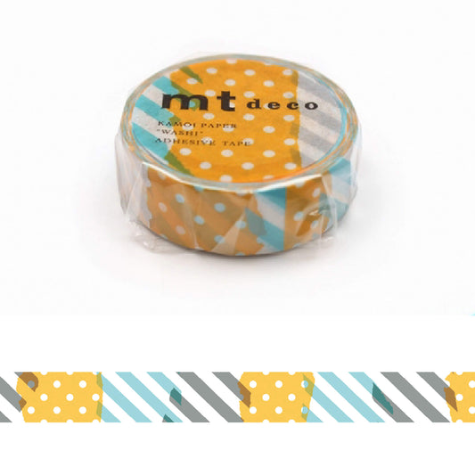 mt deco Washi Tape - Patchwork H [15mm] - Washi Tapes
