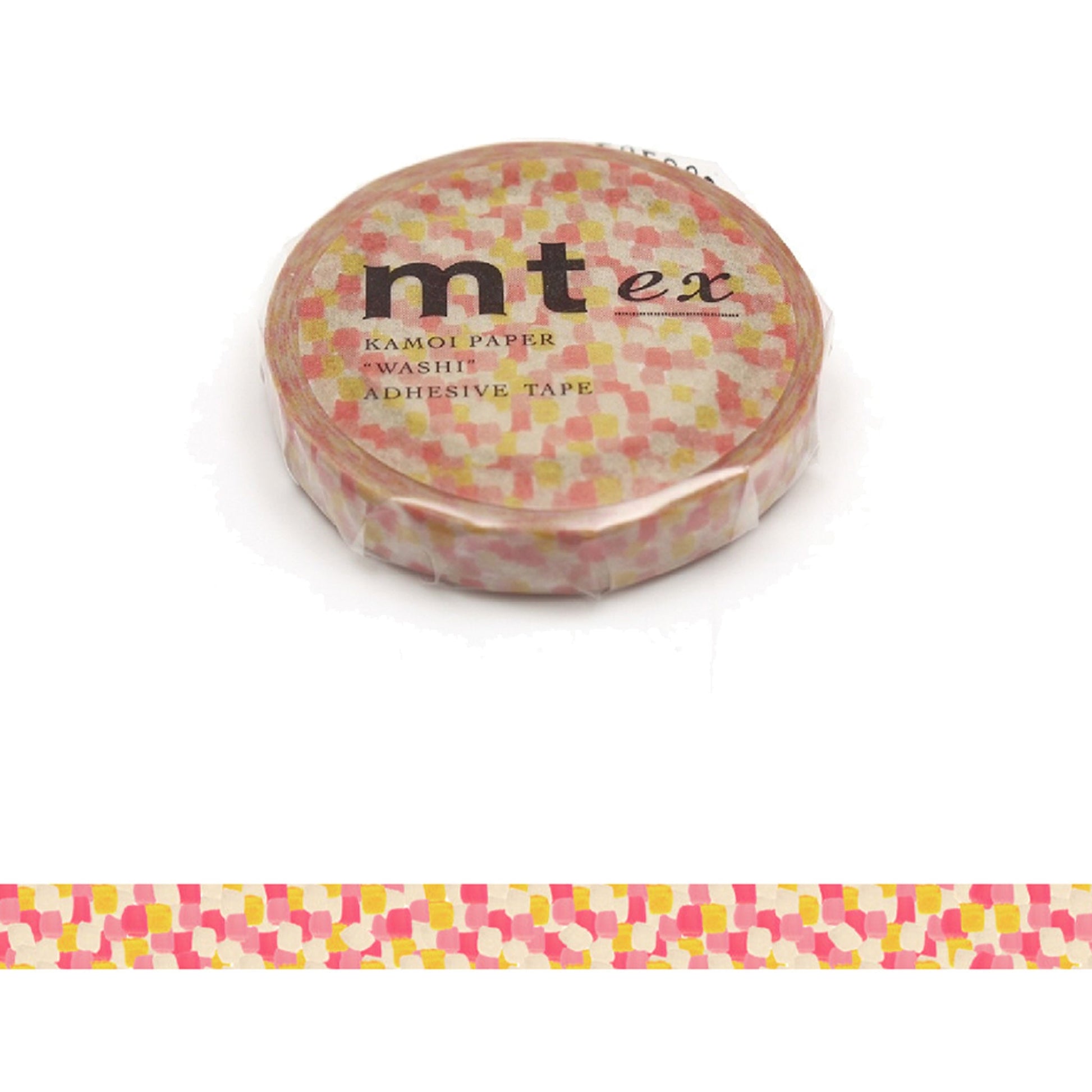 MT ex Slim Washi Tape - Overlapping Watercolor [7mm Width] - Washi Tapes