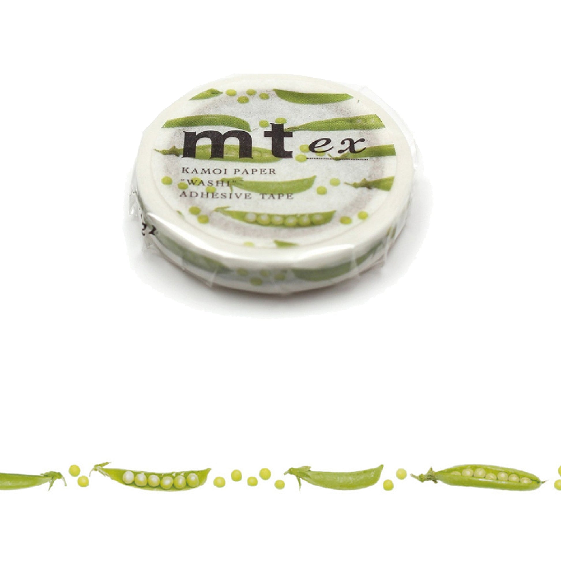 MT ex Slim Washi Tape - Snap Pea [7mm Width] - Washi Tapes