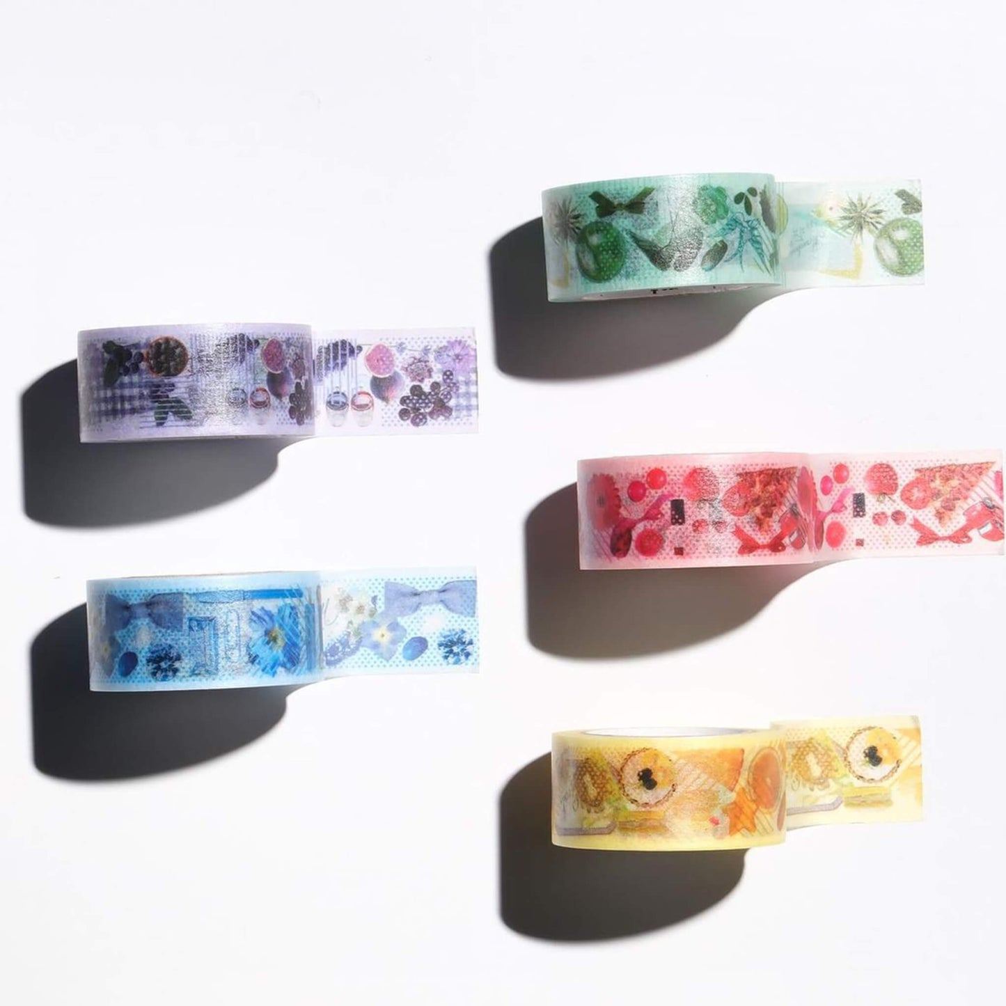 MT ex Washi Tape 2024 Spring & Summer Collection - Color Series Blue - Washi Tapes