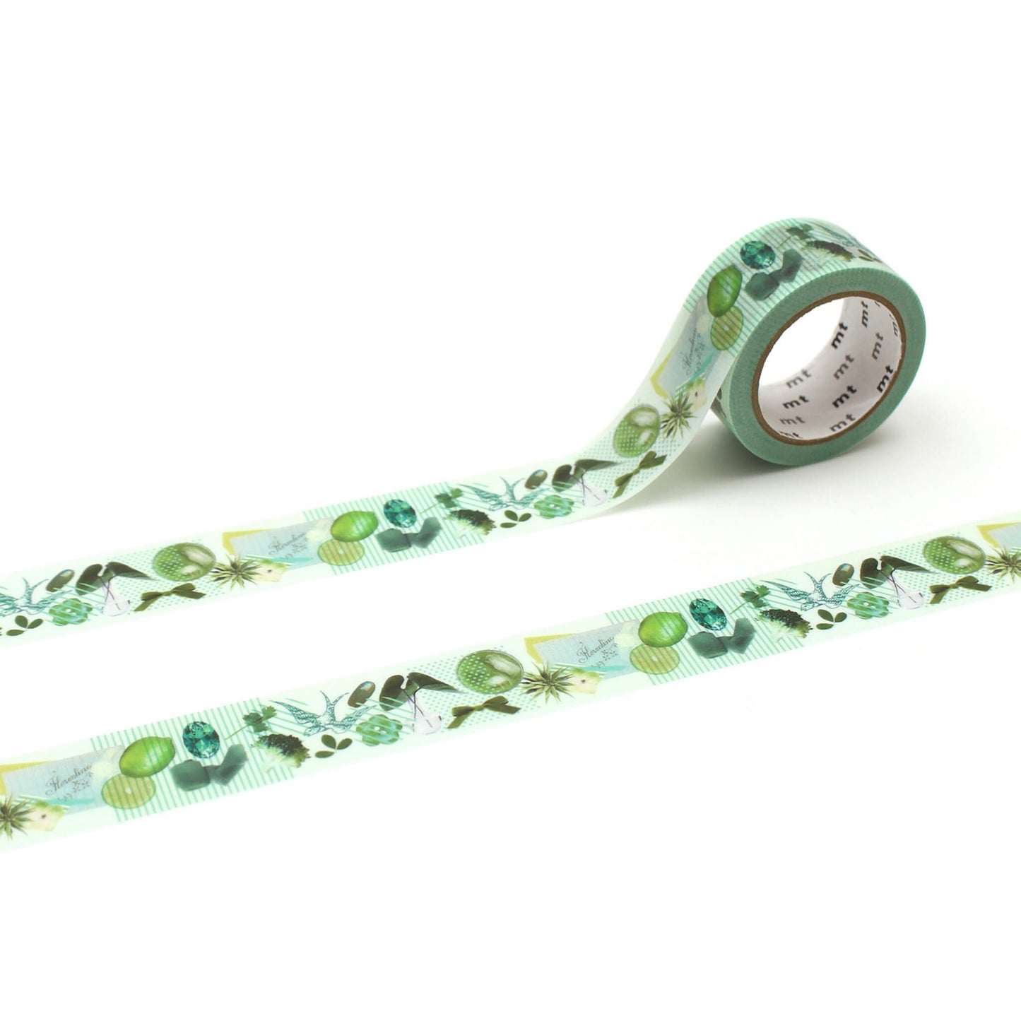 MT ex Washi Tape 2024 Spring & Summer Collection - Color Series Green - Washi Tapes