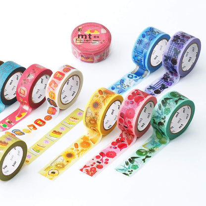 MT ex Washi Tape 2024 Spring & Summer Collection - Color Series Purple - Washi Tapes