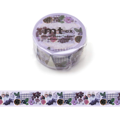 MT ex Washi Tape 2024 Spring & Summer Collection - Color Series Purple - Washi Tapes