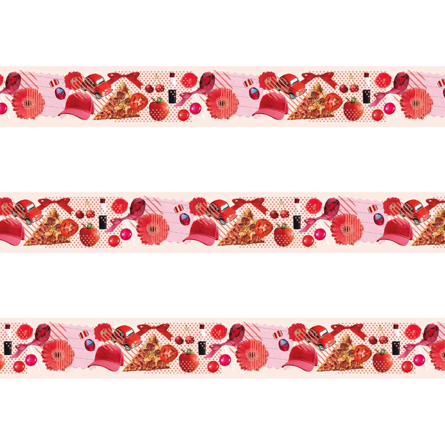 MT ex Washi Tape 2024 Spring & Summer Collection - Color Series Red - Washi Tapes