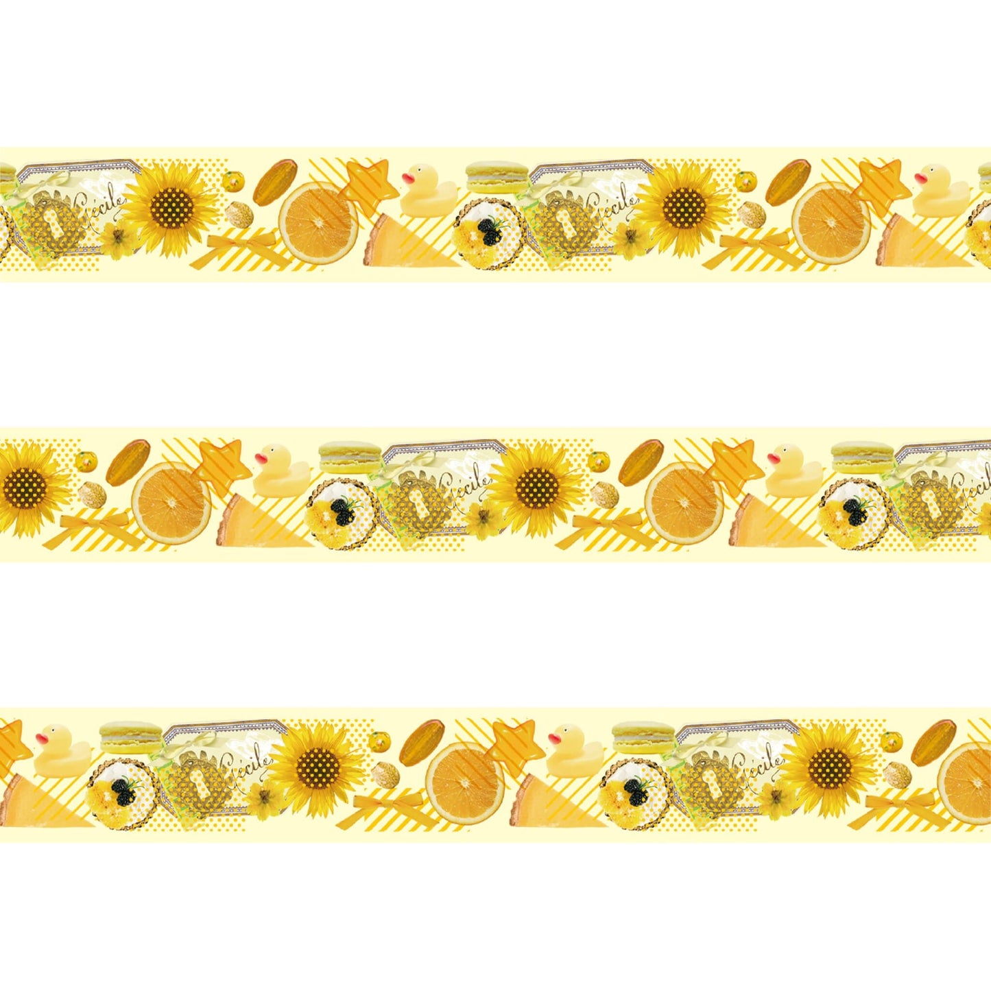 MT ex Washi Tape 2024 Spring & Summer Collection - Color Series Yellow - Washi Tapes