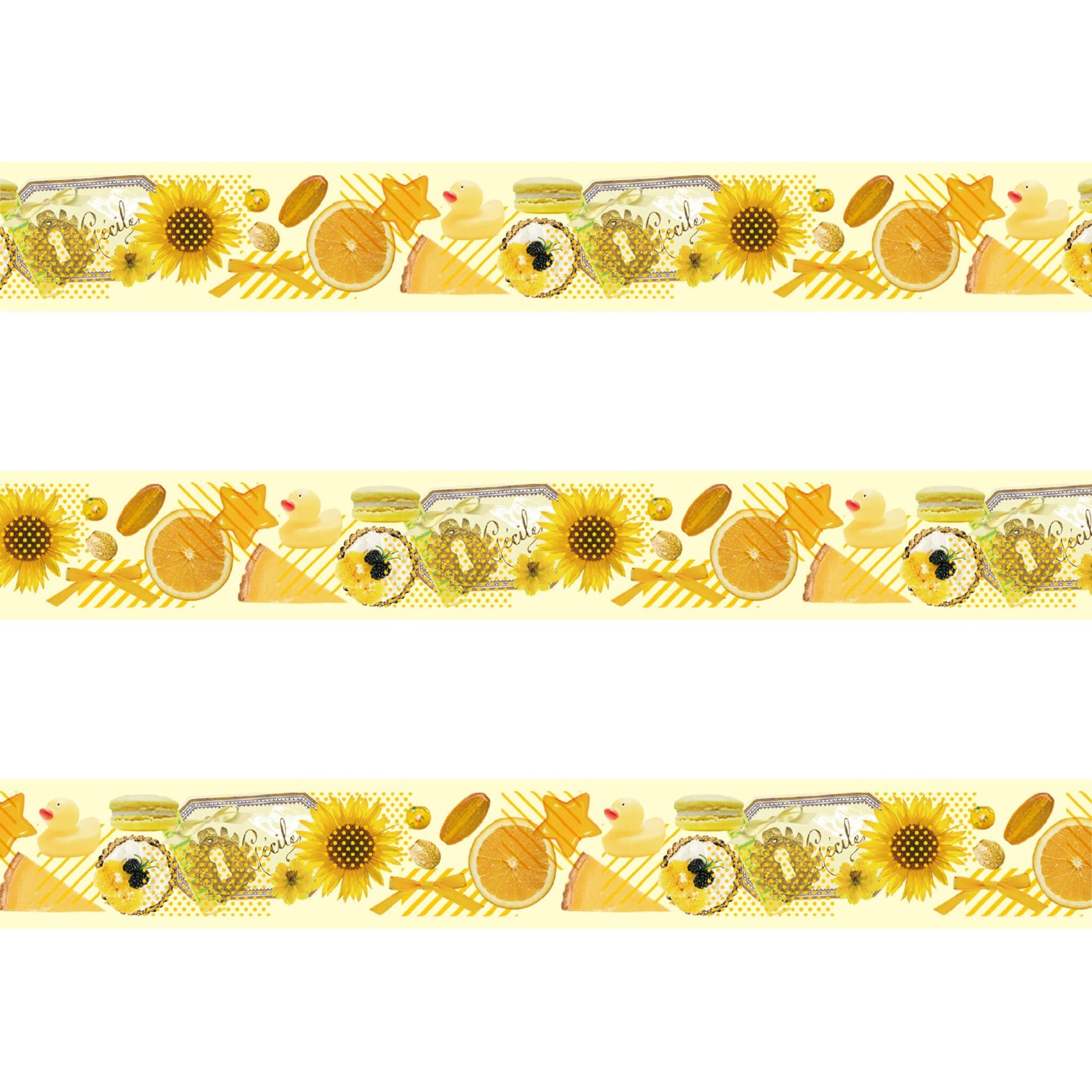 MT ex Washi Tape 2024 Spring & Summer Collection - Color Series Yellow - Washi Tapes