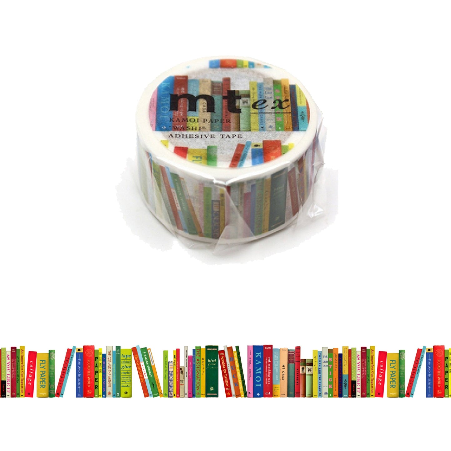 MT ex Washi Tape - Books [23mm Width] - Washi Tapes