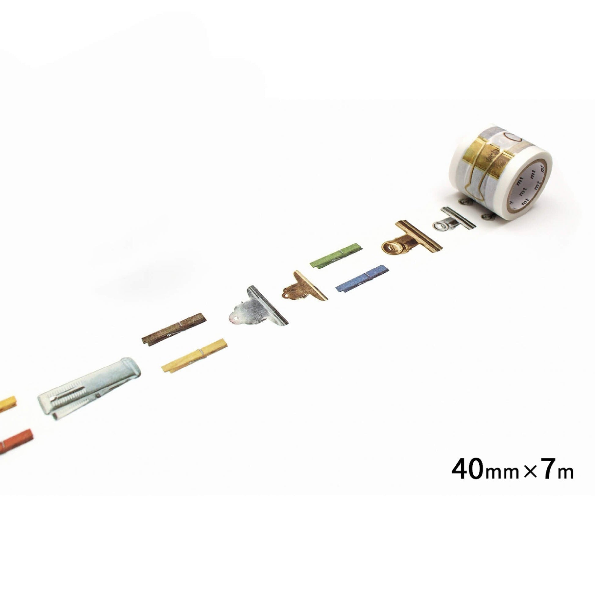 mt ex Washi Tape - Clip [40mm] - Washi Tapes