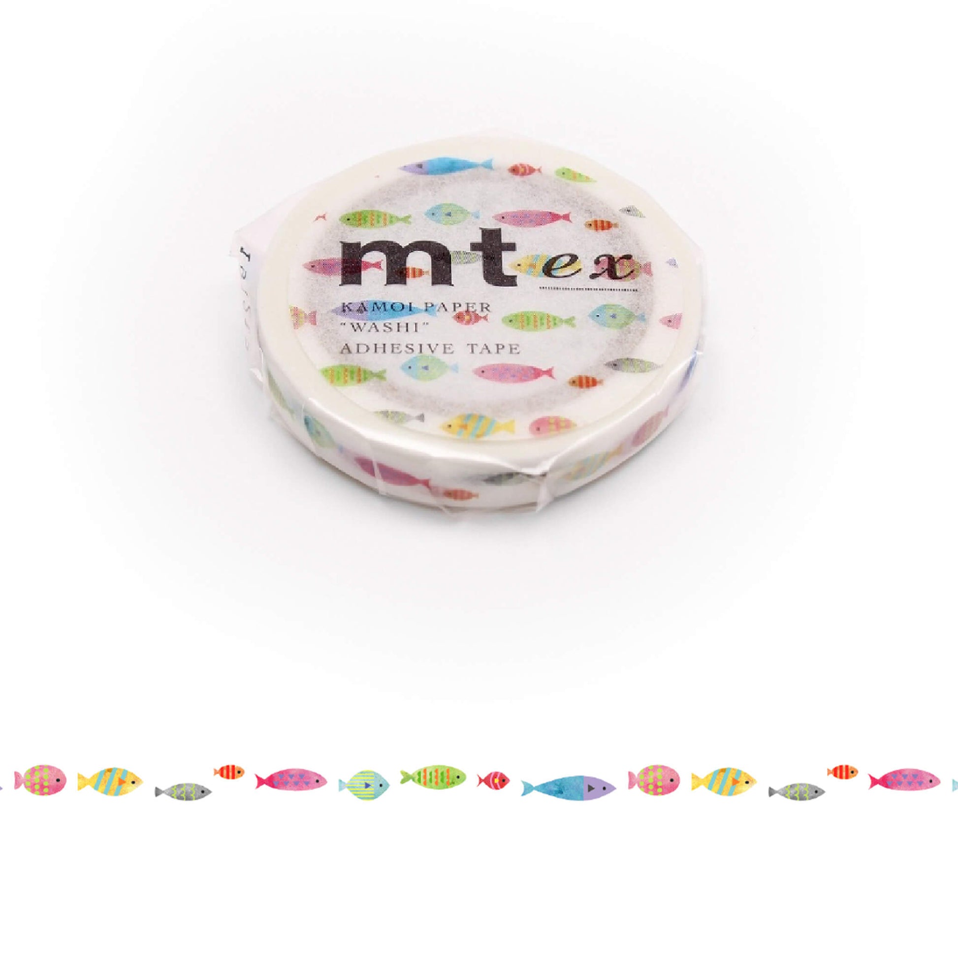 mt ex Washi Tape - Fish Line [7mm] - Washi Tapes
