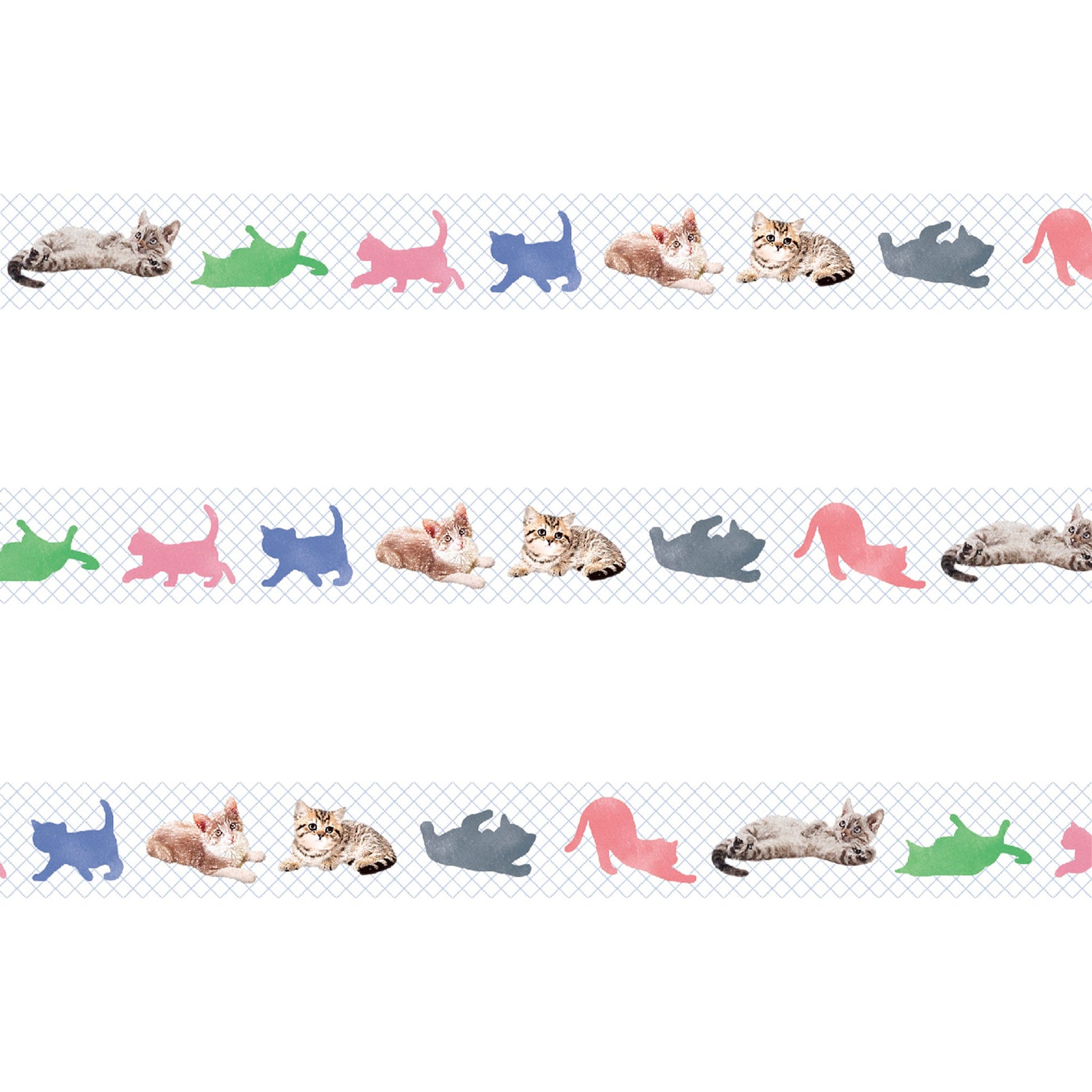 MT ex Washi Tape - Kitten [15mm Width] - Washi Tapes