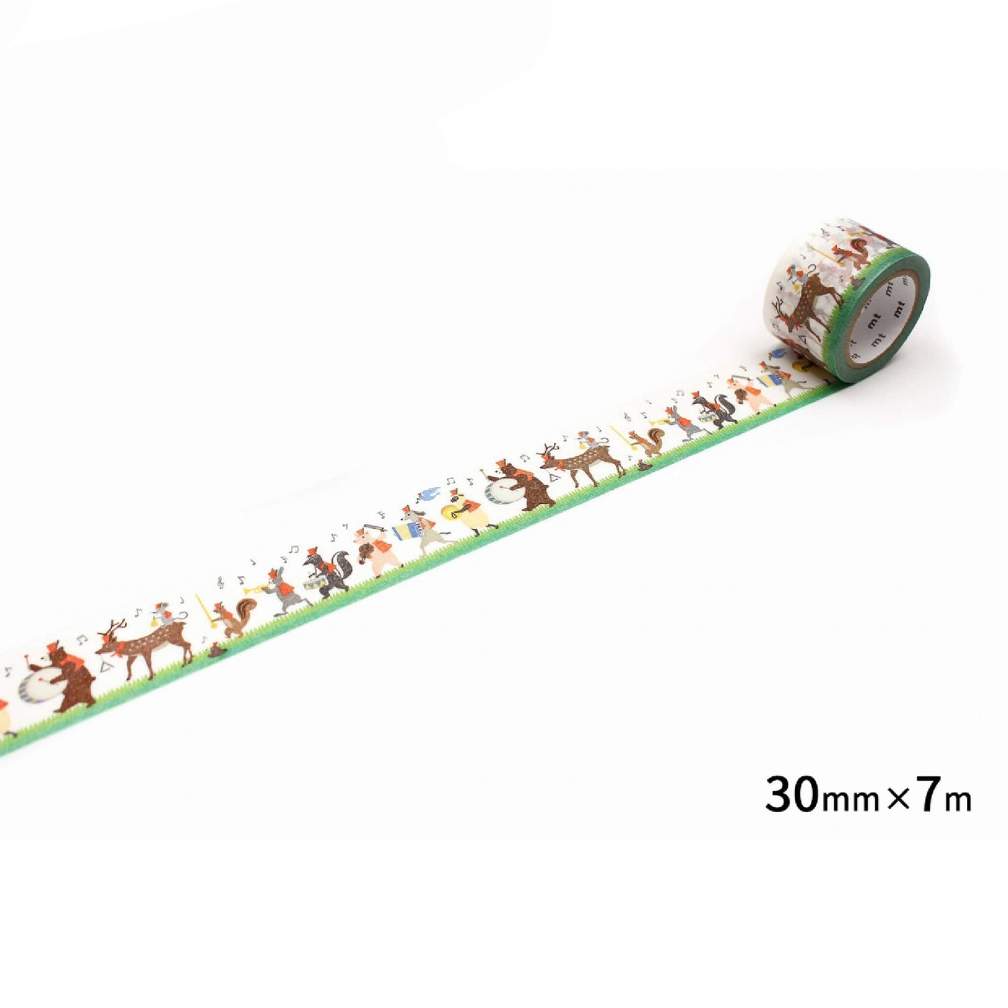mt ex Washi Tape - Marching Band [30mm] - Washi Tapes