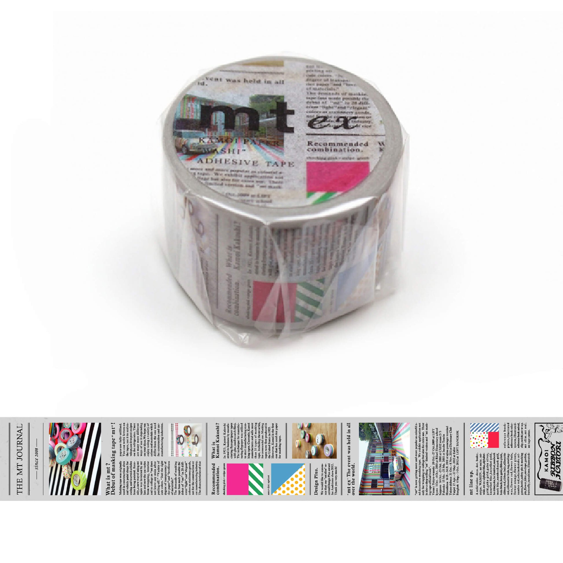 mt ex Washi Tape - Newspaper [30mm] - Washi Tapes