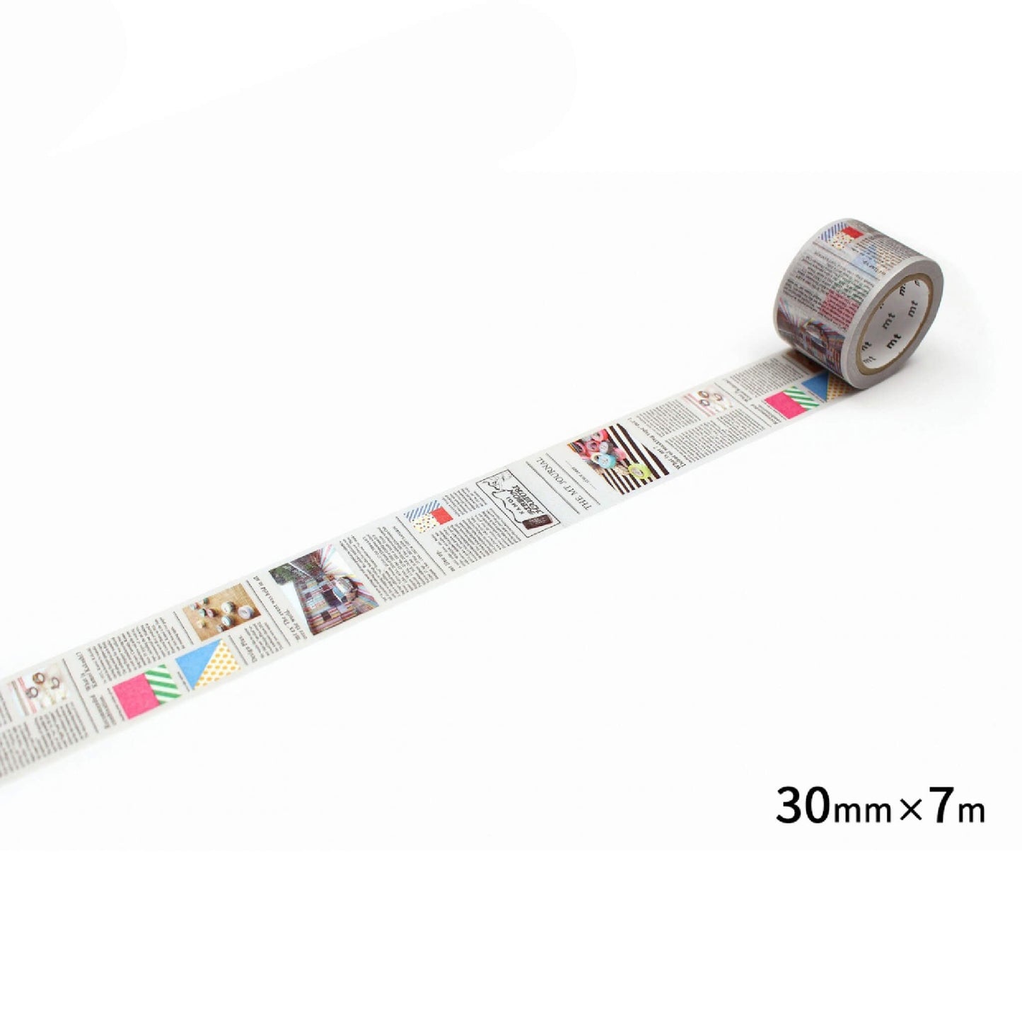 mt ex Washi Tape - Newspaper [30mm] - Washi Tapes