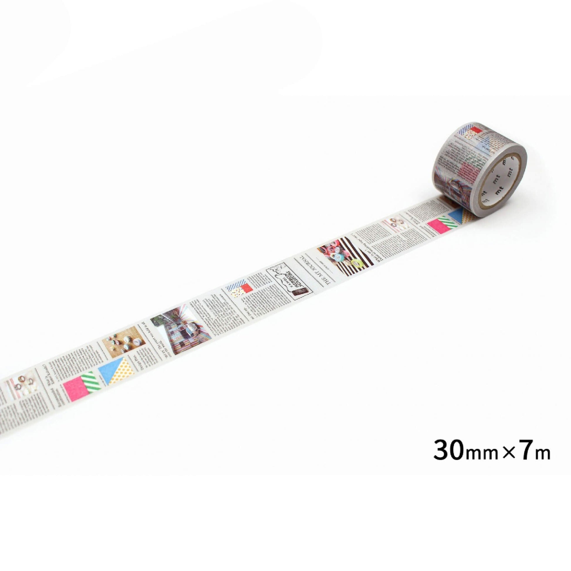 mt ex Washi Tape - Newspaper [30mm] - Washi Tapes