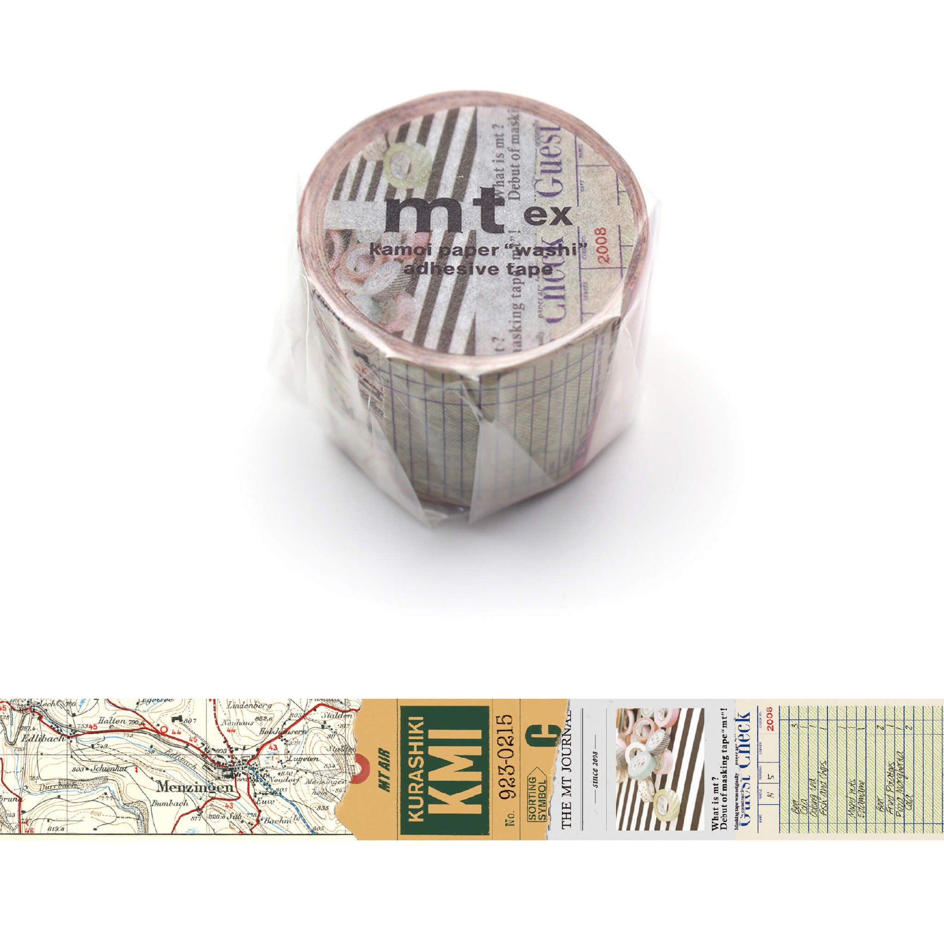 mt ex Washi Tape - Retro Collage [30mm] - Washi Tapes