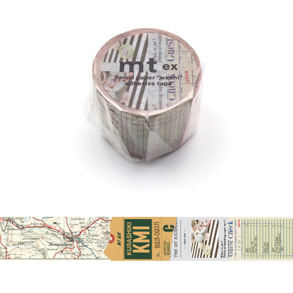 mt ex Washi Tape - Retro Collage [30mm] - Washi Tapes