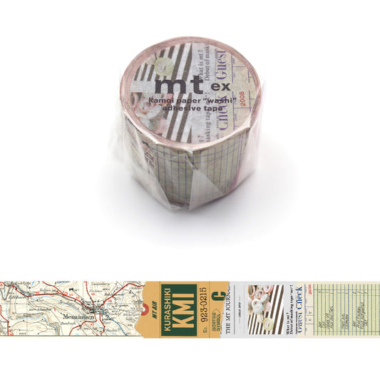 mt ex Washi Tape - Retro Collage [30mm] - Washi Tapes