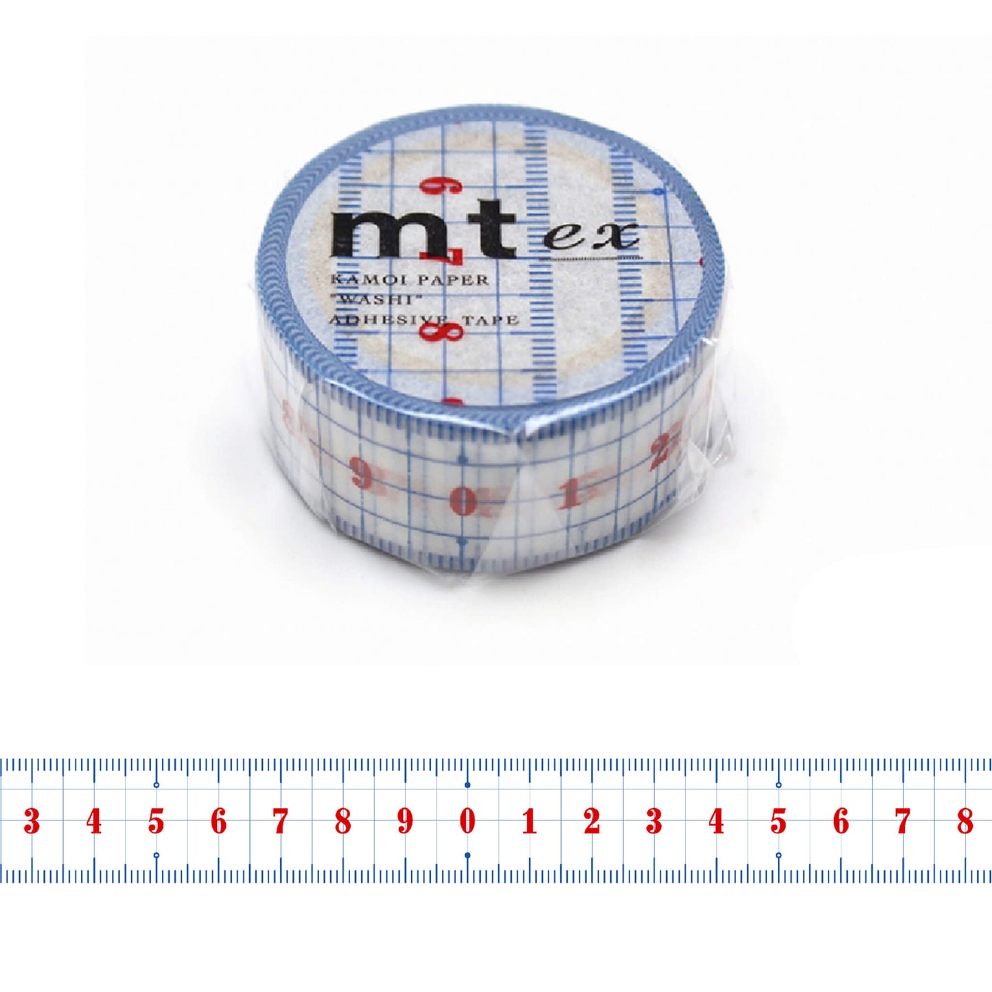 mt ex Washi Tape - Ruler [20mm] - Washi Tapes