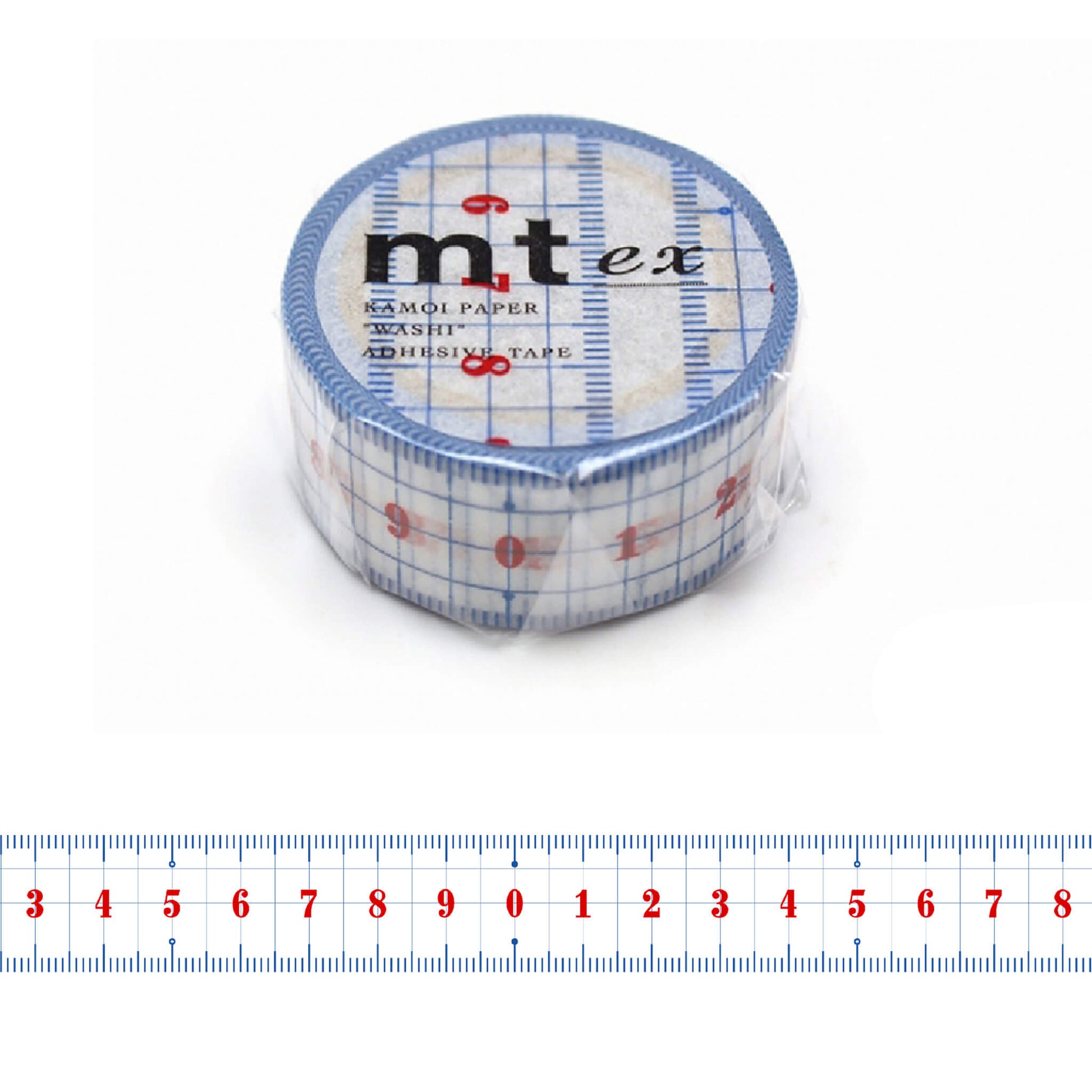 mt ex Washi Tape - Ruler [20mm] - Washi Tapes