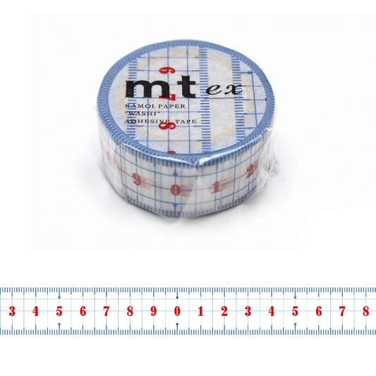 mt ex Washi Tape - Ruler [20mm] - Washi Tapes