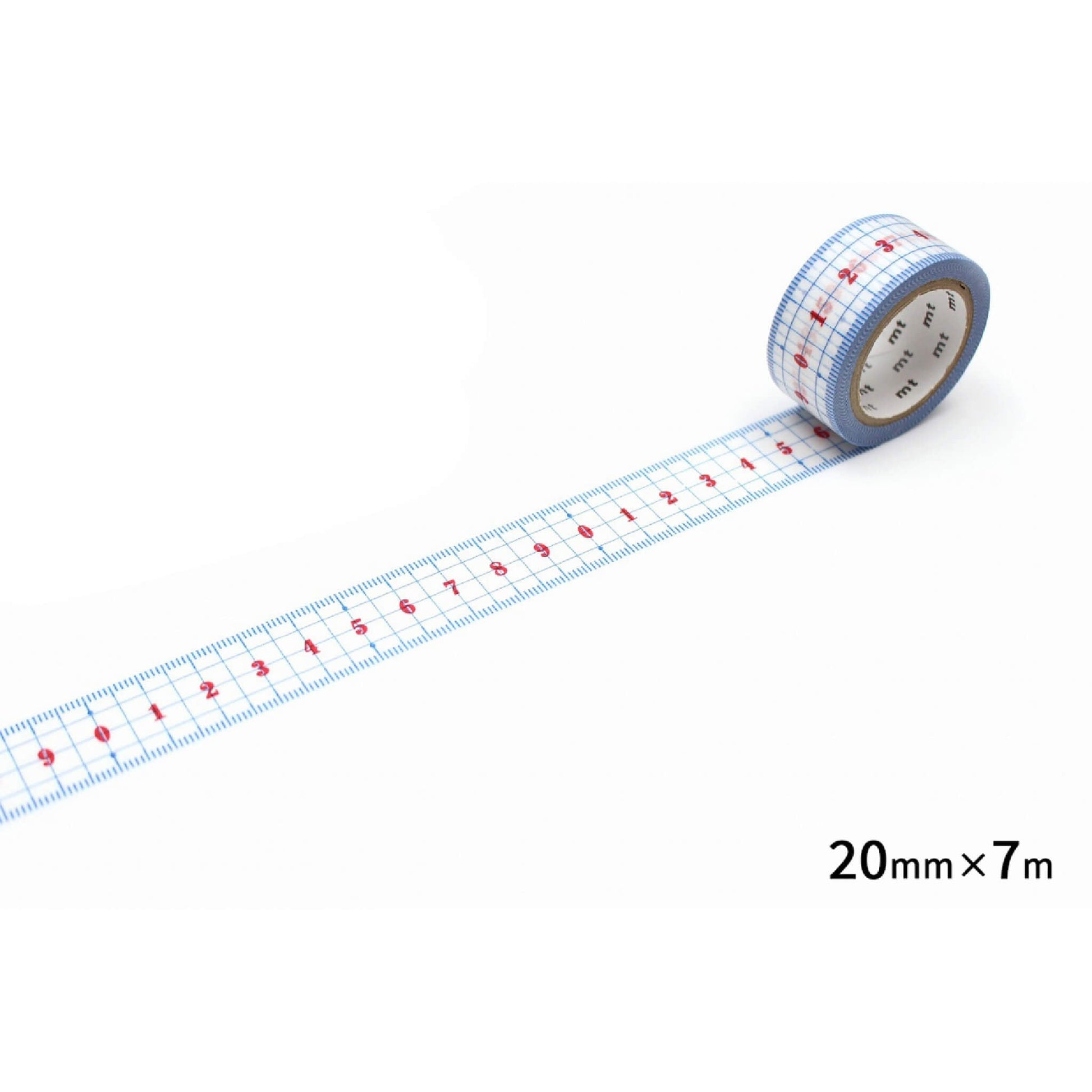 mt ex Washi Tape - Ruler [20mm] - Washi Tapes