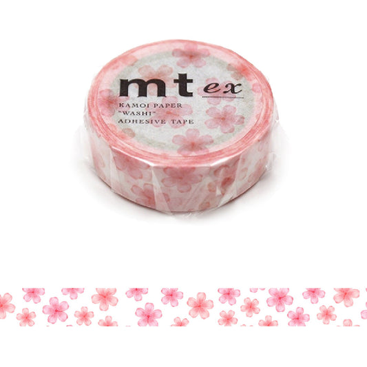 MT ex Washi Tape - Sakura R [15mm Width] - Washi Tapes