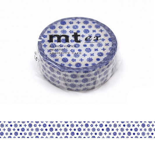 mt ex Washi Tape - Small Flowers [15mm] - Washi Tapes