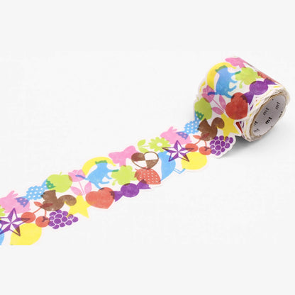 mt fab Die-Cut Washi Tape - Stamp [45mm] - Washi Tapes