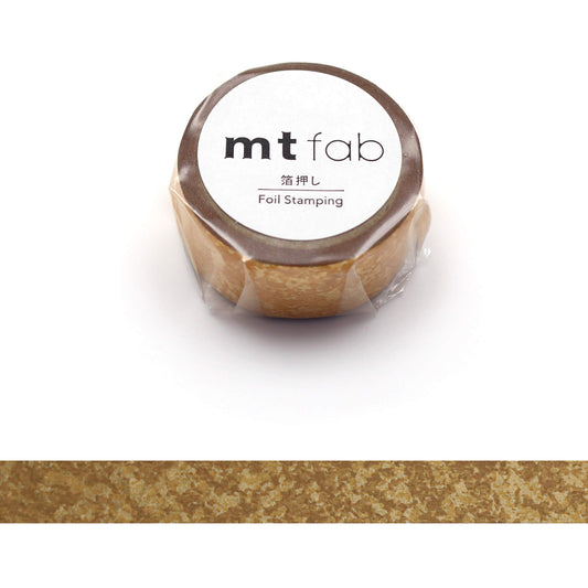 mt fab Foil Washi Tape - Gold Flecks [15mm] - Washi Tapes