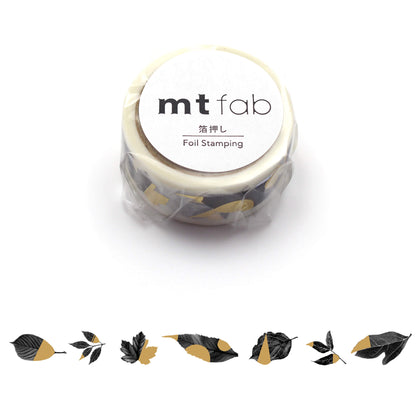 mt fab Foil Washi Tape - Leaf [15mm] - Washi Tapes
