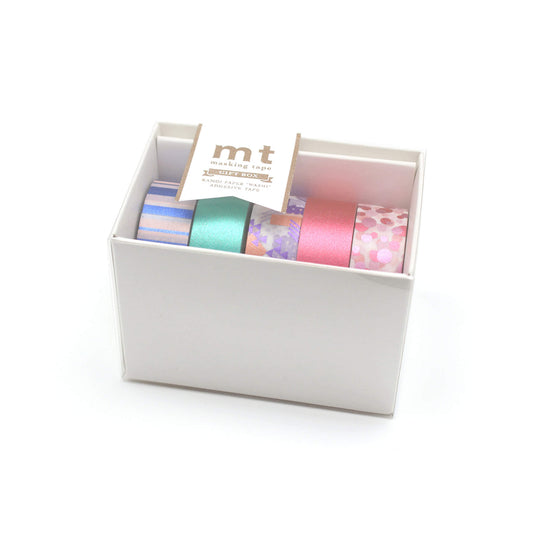 mt Gift Box Washi Tape Set of 5 - Bright - Washi Tapes