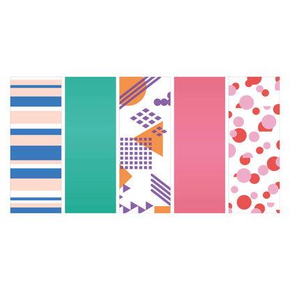 mt Gift Box Washi Tape Set of 5 - Bright - Washi Tapes