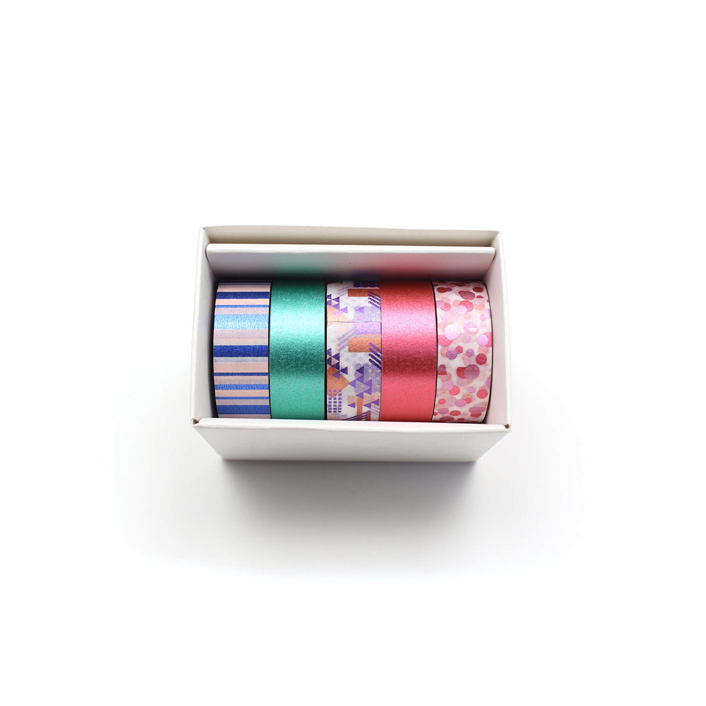 mt Gift Box Washi Tape Set of 5 - Bright - Washi Tapes