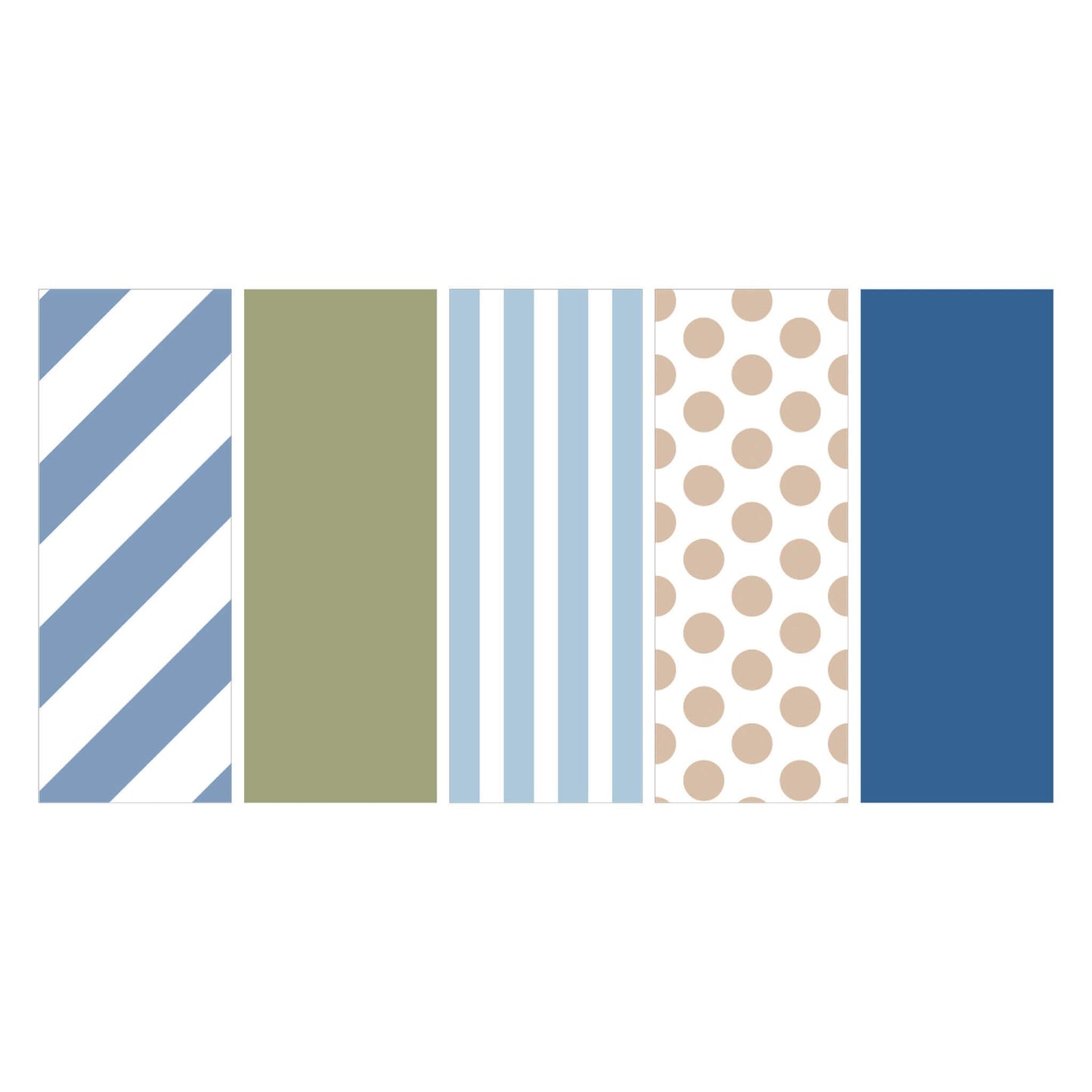 mt Gift Box Washi Tape Set of 5 - Grayish - Washi Tapes