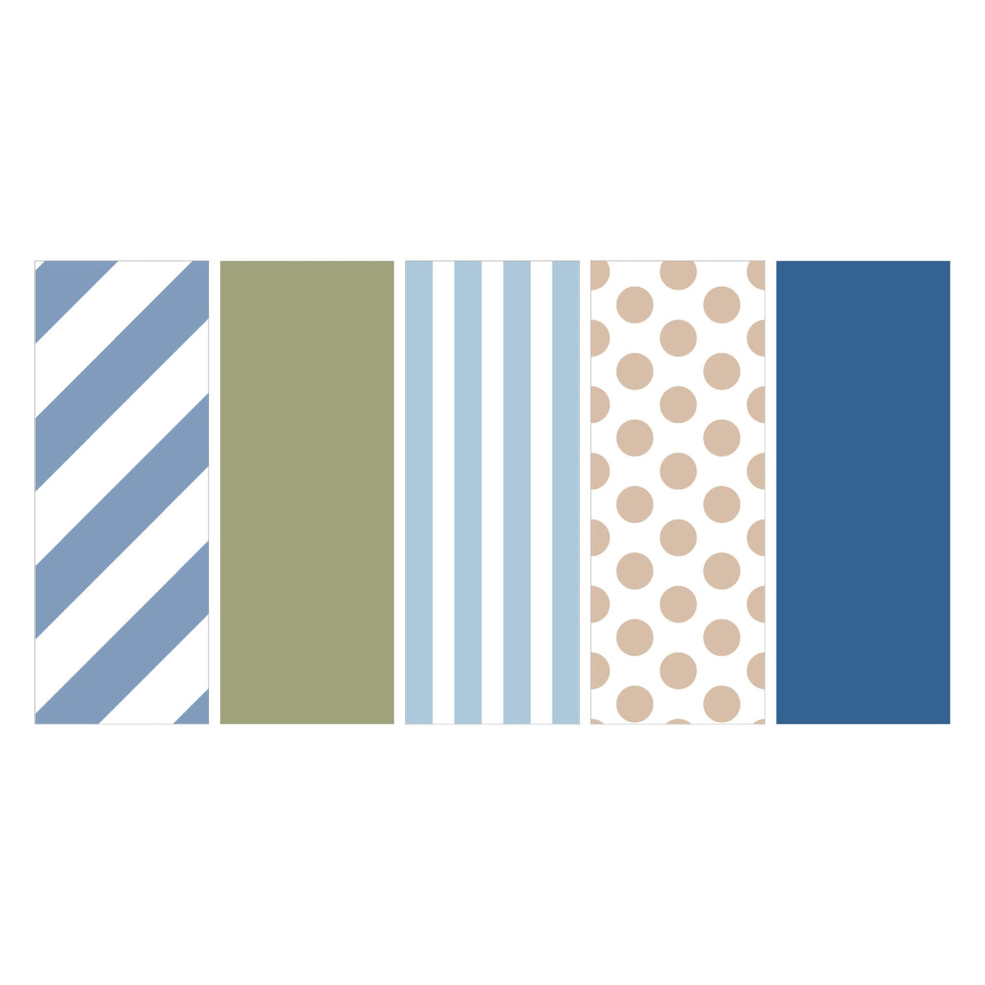 mt Gift Box Washi Tape Set of 5 - Grayish - Washi Tapes