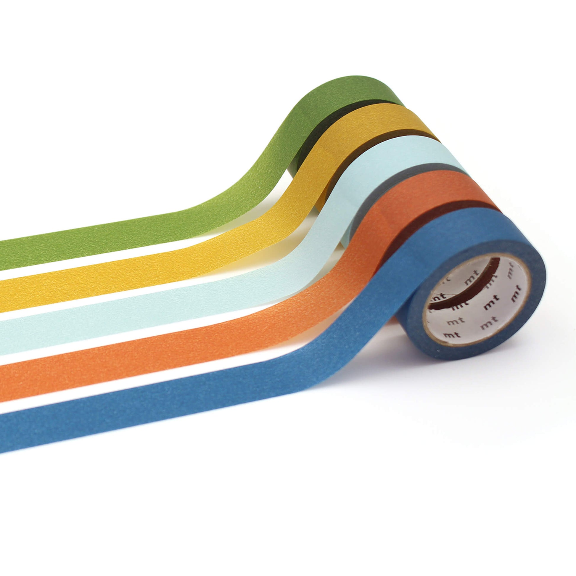 mt Gift Box Washi Tape Set of 5 - Matte - Washi Tapes