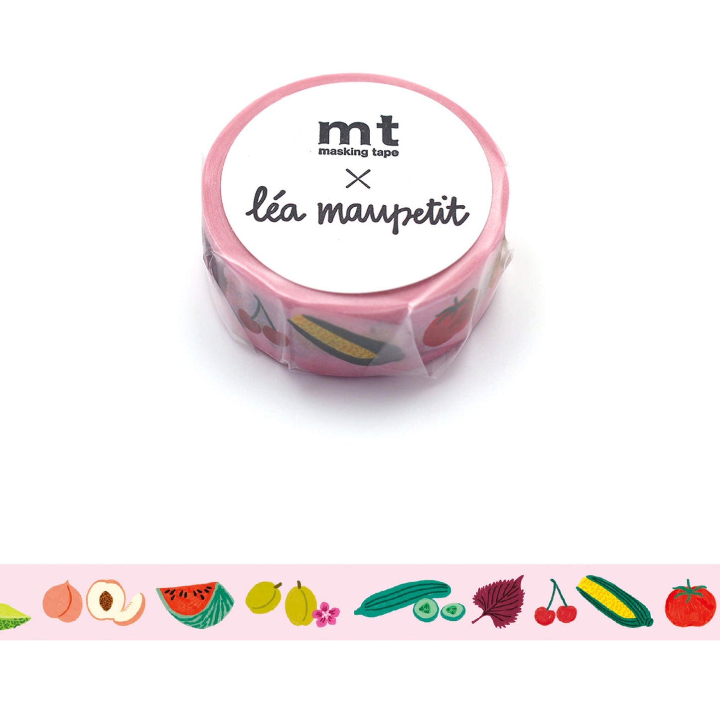 mt × Léa Maupetit Washi Tape - Endless Summer [15mm] - Washi Tapes