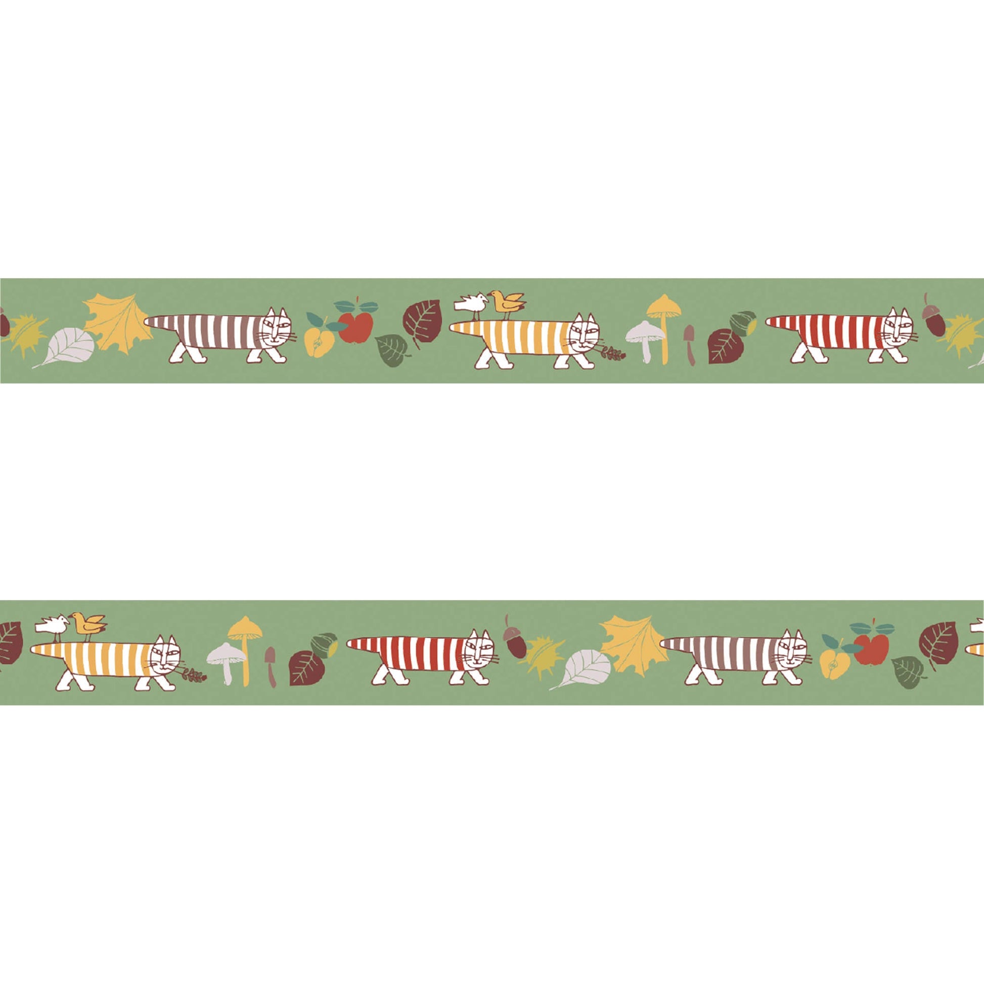 mt × Lisa Larson Washi Tape - Autumn Mikey [15mm] - Washi Tapes