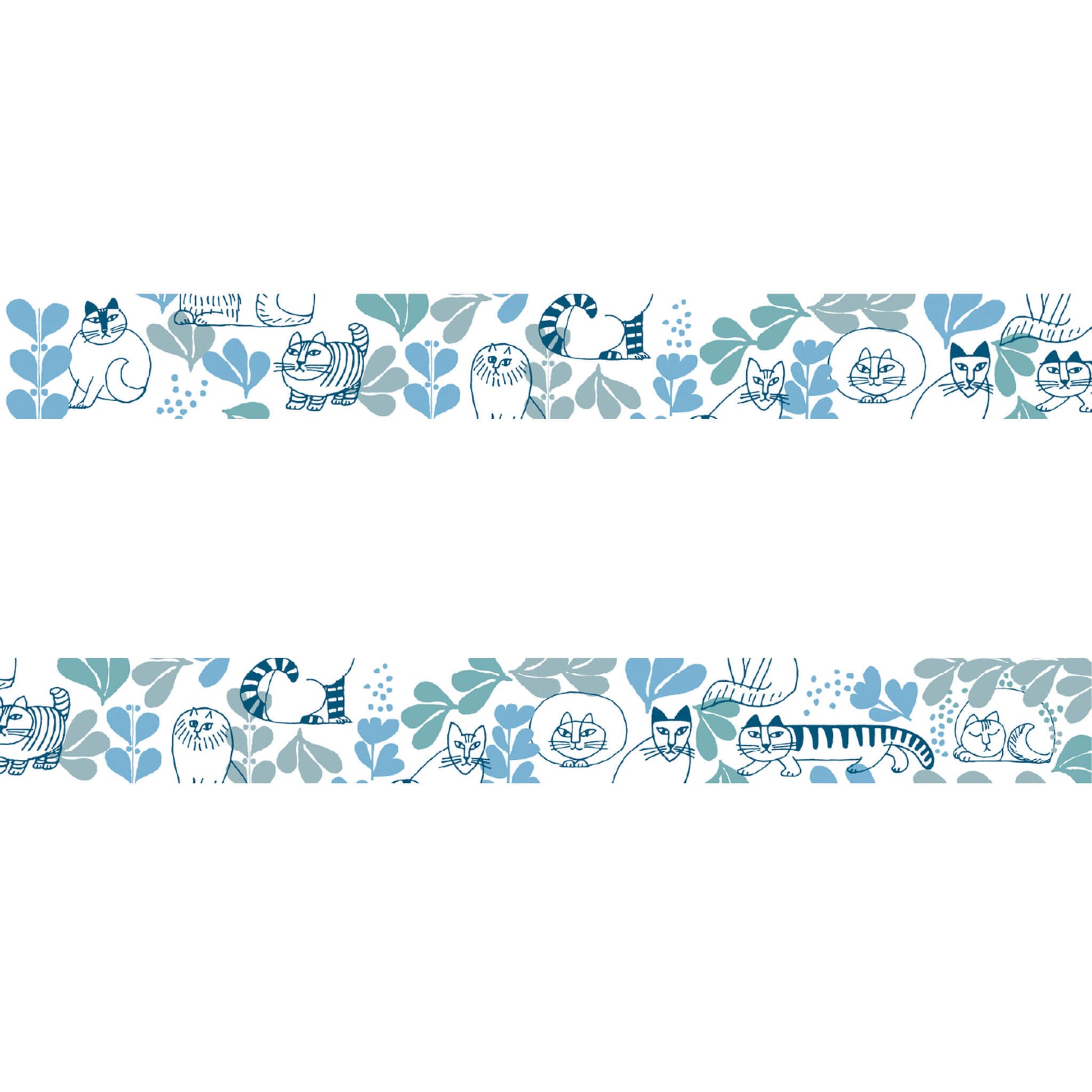mt × Lisa Larson Washi Tape - Leaves Series [18mm] - Washi Tapes