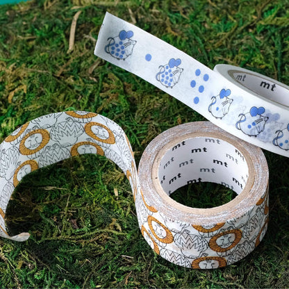 MT × Lisa Larson Washi Tape - Lion [25mm Width] - Washi Tapes