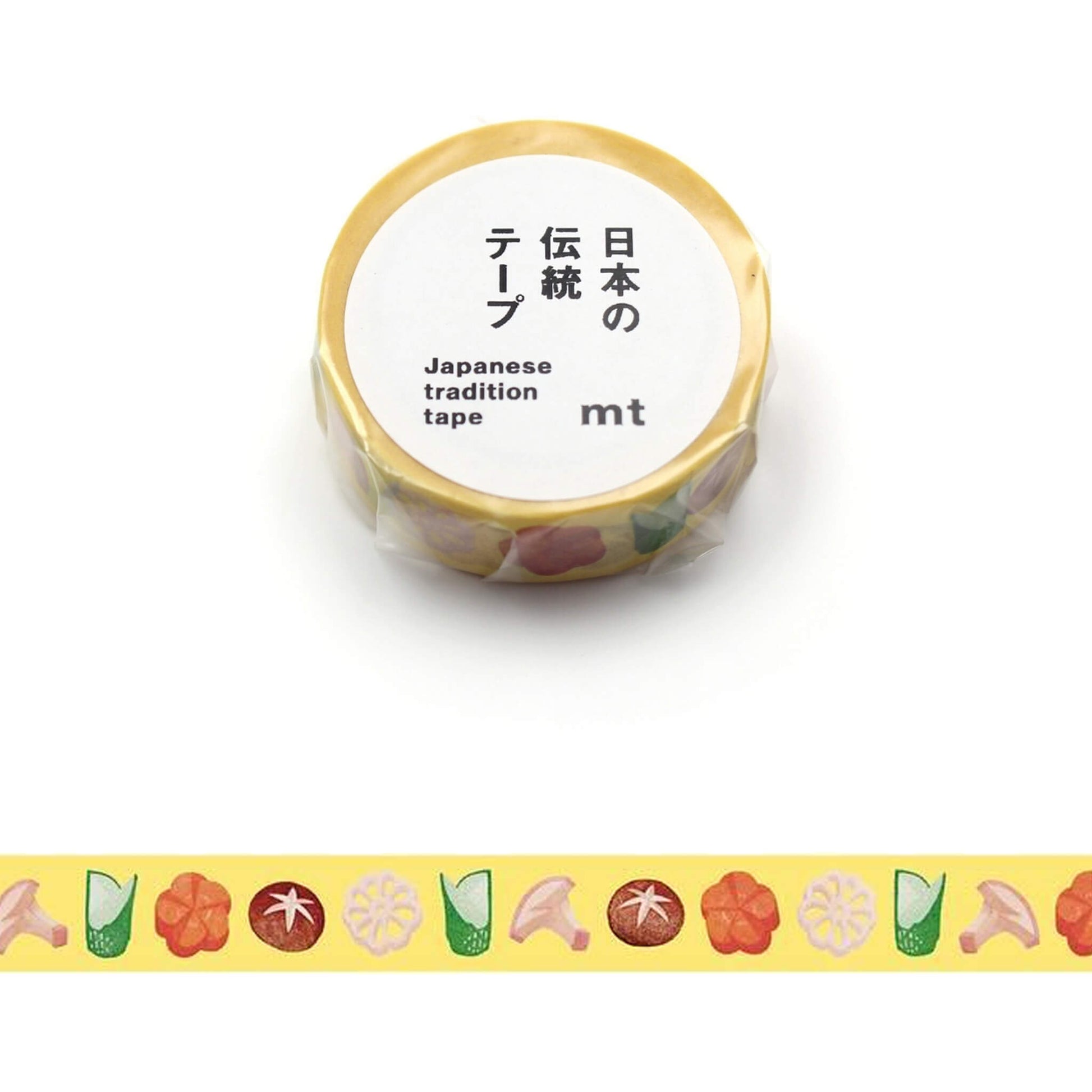mt × Maruichikyu Washi Tape - Japanese Tradition - Decorative Garnishing [15mm] - Washi Tapes