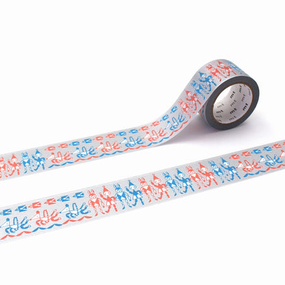mt × minä perhonen Washi Tape - Fun [25mm] - Washi Tapes