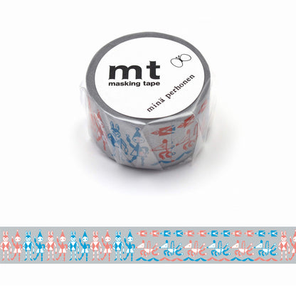 mt × minä perhonen Washi Tape - Fun [25mm] - Washi Tapes