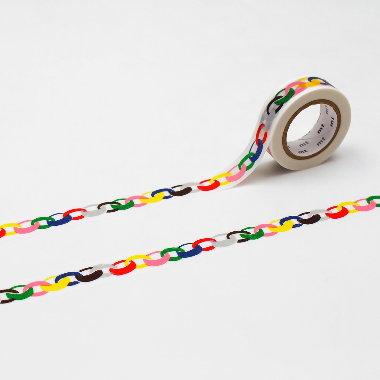 mt × minä perhonen Washi Tape - Ring Vivid [15mm] - Washi Tapes