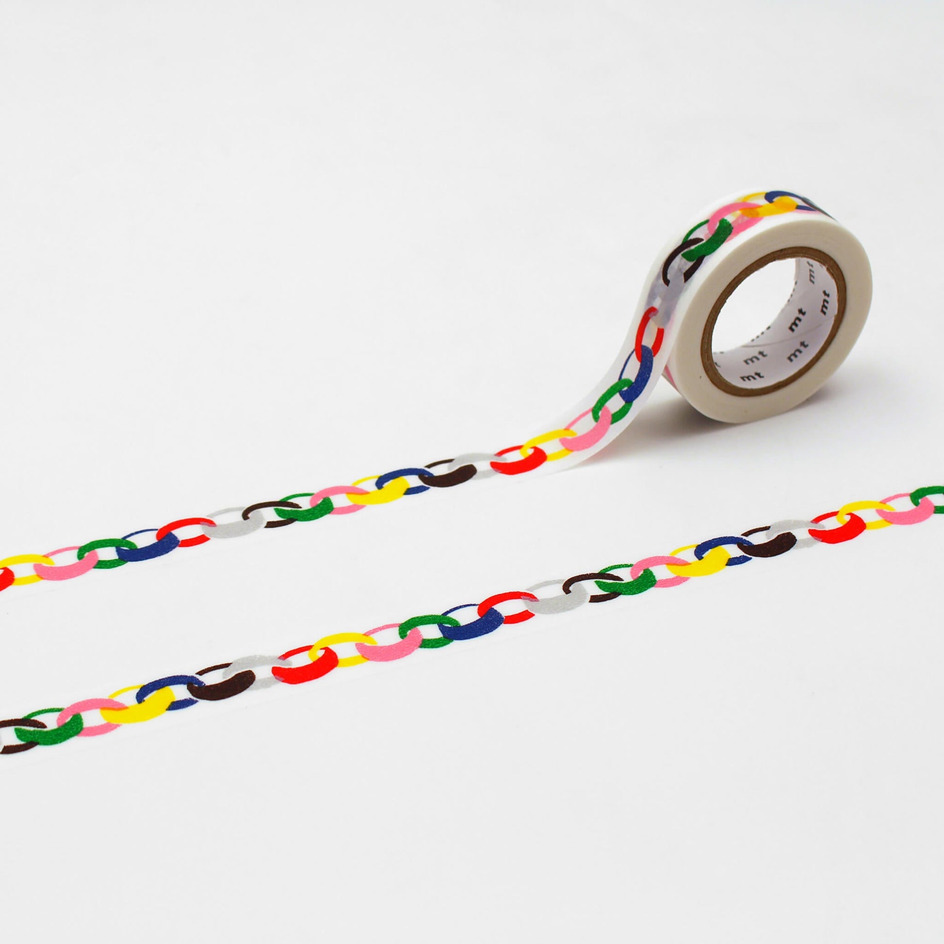 mt × minä perhonen Washi Tape - Ring Vivid [15mm] - Washi Tapes